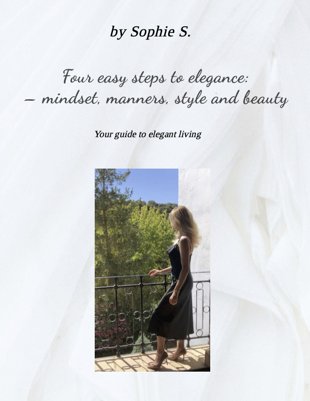 Four easy steps to elegance_front
